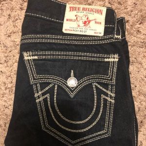 Men’s True Religion Ricky Big QT Blue Jeans